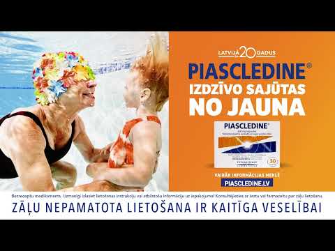 YouTube video par PIASCLEDINE 300 mg kapsulas, 30 gab.