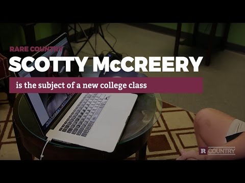 Thumbnail for Scotty McCreery is the Subject of a New College Class by Scotty McCreery