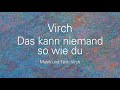 Das kann niemand so wie du