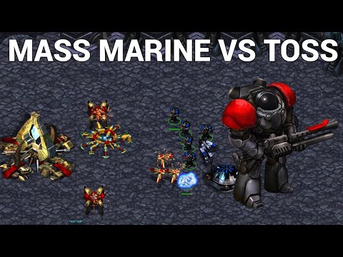 StarCraft 1: MARINES VS PROTOSS? - YSC vs IcaruS | CNSL 6