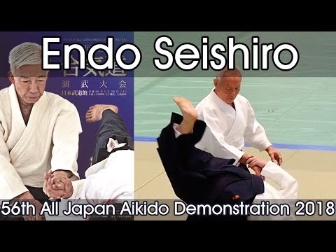 Aikikai Aikido - Endo Seishiro Shihan - 56th All Japan Aikido Demonstration (2018)