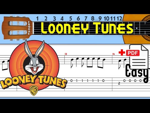 Looney Tunes Theme Guitar Tab