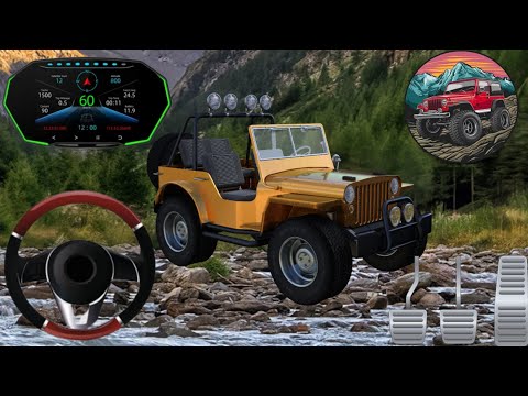 Jeep Driving Offroad Simulator 2024 - 4x4 SUVLuxury Prado Driver 3D - Android GamePlay