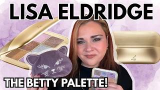 NEW Lisa Eldridge Betty Eyeshadow Palette Review Swatches and Demo!! The Purfect Purple Palette? 