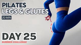 Day 25 | Lilly Sabri Booty Routine 20 Min (Glutes & Dumbbells Workout) | Free Summer Challenge