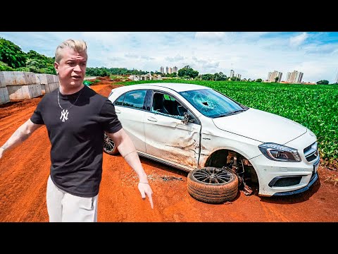 FOI ASSIM QUE O RENATO DEIXOU O CARRO DO ARUAN DEPOIS DE ROUBAR!!😱