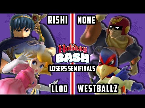 Holiday Bash SSBM - ALG | n0ne & G2 | Westballz VS VGBC | Rishi & lloD - Melee Teams LSF