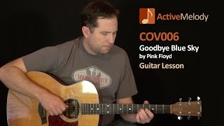 Goodbye Blue Sky - Pink Floyd - Guitar Lesson - COV006