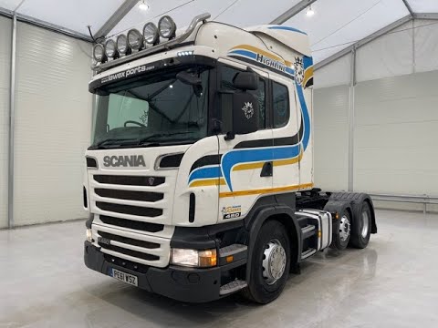 PE61 WSZ - Scania R480 Midlift Highline Tractor Unit | Law Truck Centre UK
