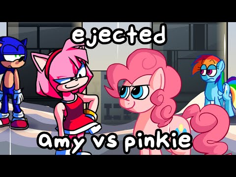 Ejected but Amy And Pinkie Pie Sing it (FNF Impostor V4) - [UTAU Cover]