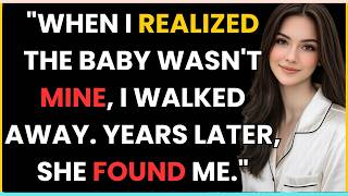 WHEN I REALIZED THE BABY WASN'T MINE, I WALKED AWAY. YEARS LATER, SHE FOUND ME