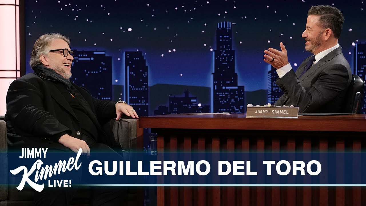 Guillermo del Toro on Jimmy Kimmel video thumbnail
