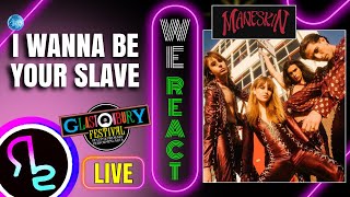 We React To Måneskin - I Wanna Be Your Slave (Glastonbury 2023)