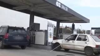 Driving Car by Blind Wand