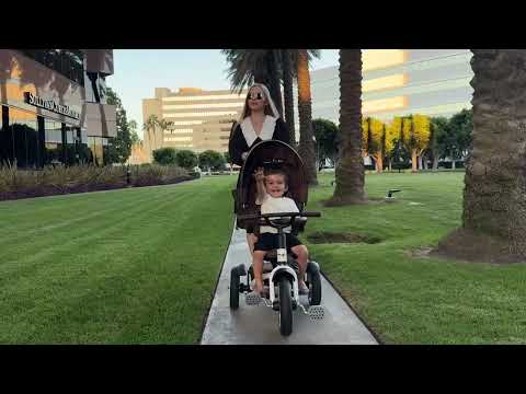 Bentley 6 in 1 Baby Stroller - White Satin Special Edition