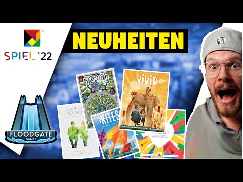 SPIEL 22 Neuheiten⭐ Decorum, Kites, Sagrada Glory, Vivid Memories, Fog of Love... (FLOODGATE GAMES)