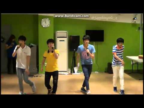 130620 SeventeenTV - SoonYoung, Wonwoo, Chan & DongJin Performance