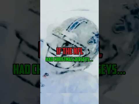 If the NFL had CHRISTMAS Jerseys… part 2 #shorts #nfl #christmas