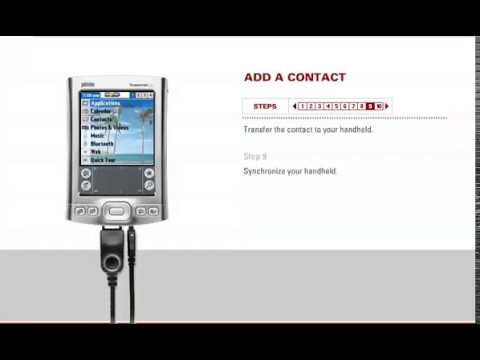 Palm Tungsten E2 Contacts Taks Memos Notes