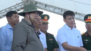 Thủ tướng Phạm Minh Chính khảo sát dự án Cảng hành khách Quốc tế Phú Quốc | Truyền Hình Kiên Giang