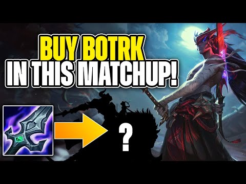 YOU HAVE TO BUY BOTRK IN THIS MATCHUP! - League of Legends