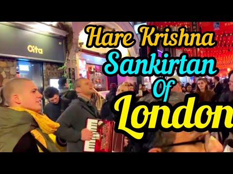 Hare Krishna Hare Rama |Maha Harinam Sankirtan on the Stress Of London | Iskcon