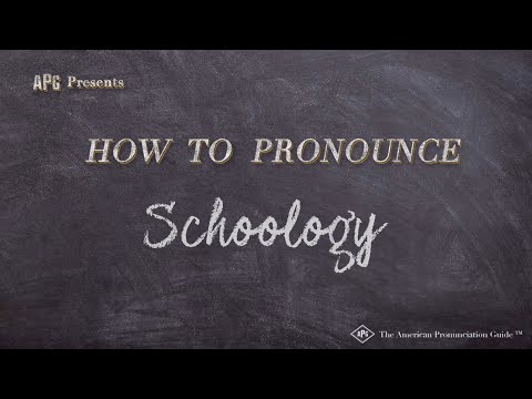 How to Pronounce Schoology (Real Life Examples!)