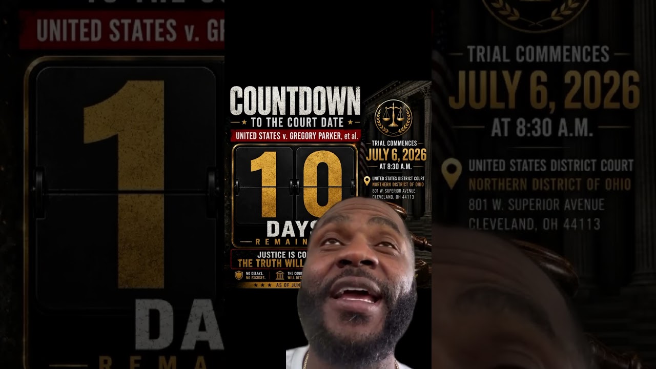 10 Days Until Trial… 👀