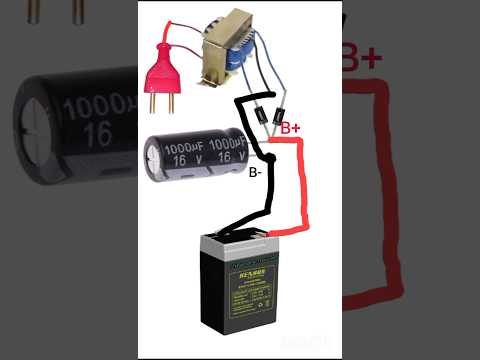 6V Battery charger Circuit#shortvideo #Electronics #repair #trending