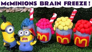 Minions Drive Thru McDonalds Milkshake Brain Freeze Story