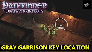 Pathfinder Wrath of The Righteous Gray Garrison Key Location - 2nd Floor Locked Door