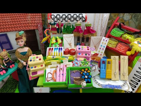 மகிழ்ச்சியான நேரம் பகுதி 708 | Barbie fancy store miniature| Kavita vinita