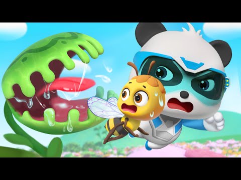 Super Rescue Team Ep 17 - Honeybees Got Trapped | BabyBus TV - Kids Cartoon