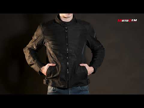 Bunda na motorku Revit Torque 2 H2O černá