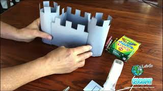 Make a PAPER CASTLE without Stress with this Easy Craft for Kids