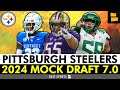 2024 Steelers Mock Draft: Jackson Powers-Johnson FALLS To Round 2 In 7-Round Steelers Mock Draft