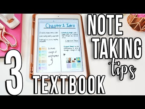 3 *Life-changing* Tips For Taking EFFECTIVE NOTES From A Textbook - Paperless iPad Edition