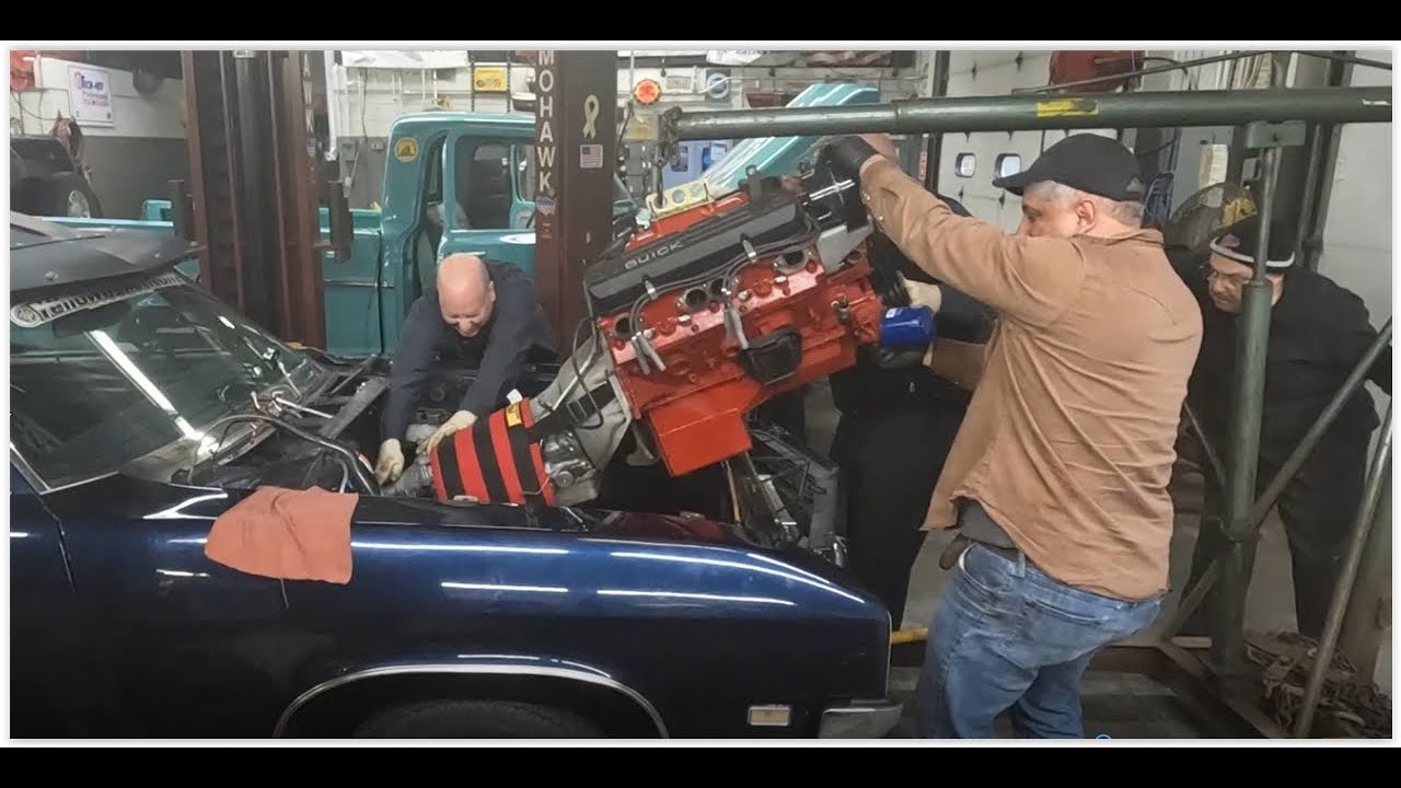 Buick Stage 2 455 Engine removal