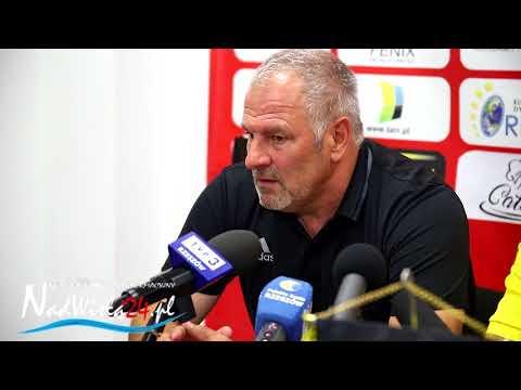 25.08.2018 KONFERENCJA PO MECZU: Siarka Tarnobrzeg - Stal Stalowa Wola 3:0