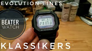 Casio G-Shock GW-M5610 (Funk/Solar) - Die "kleine" G-Shock mit Retroflair