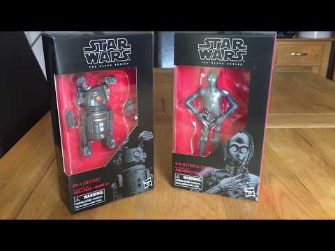 Star Wars  black series 6 inch 0-0-0 and bt-1 Droids from Dr Aphra Collectors Review