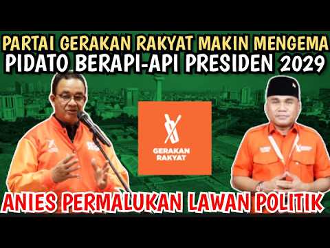 KELAS DUNIA,,, PARTAI GERAKAN RAKYAT ANIES MENDUNIA !! NASDEM BERI UCAPAN SELAMAT