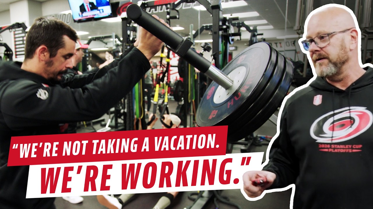 Behind the Scenes: A Day With the Head Strength Coach of the Carolina Hurricanes