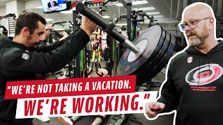 Behind the Scenes: A Day With the Head Strength Coach of the Carolina Hurricanes