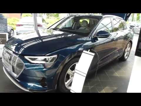 2019 Audi E-Tron 55 Quattro Exterior & Interior 408 Hp 200 Km/h 124 mph * Playlist