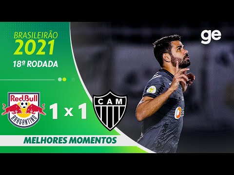 Gols e lances de Red Bull Bragantino x Atlético Mineiro