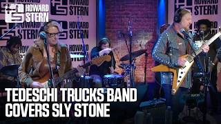 Tedeschi Trucks Band Performs a Medley of Sly and the Family Stone Songs Live on the Stern Show