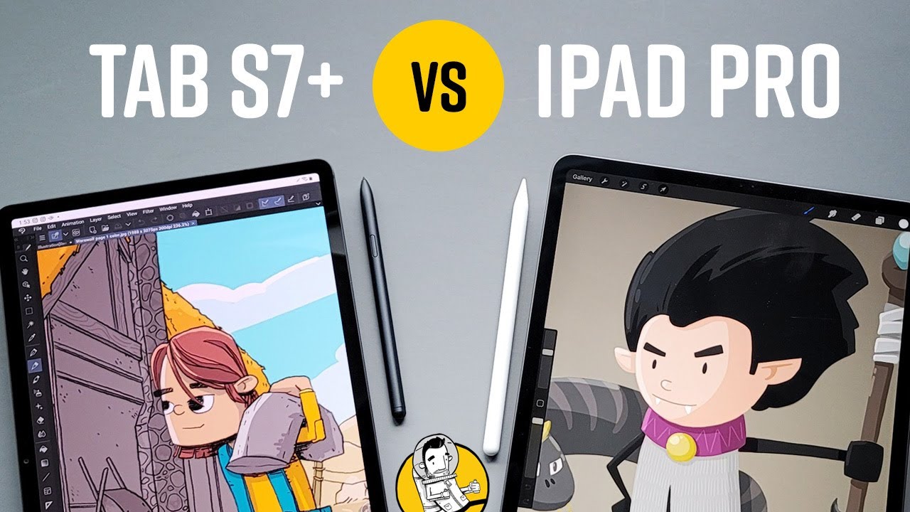 Galaxy Tab S7+ -VS- iPad Pro - Smackdown