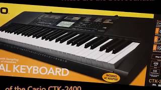 Video thumbnail for Casio CTK-2400 sound quality demo. No talk, just simple riffs and loops by Gearfacts