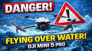 DJI Mini 5 Pro Flying Over Water – Safety Tips, Sensor Issues & Mistakes to Avoid 😱 #djimini5pro